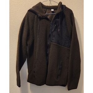 Old Navy Active Jacket Large Green/Black